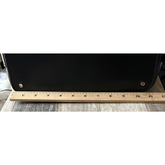 Kate Spade Patterson Drive Medium Black Caviar Pebbled Leather Dome Satchel - Picture 8 of 12